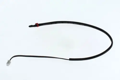Temperatursensor mit zwei Kabeln, einer mit Steckverbindung und einer isolierten Spitze, hergestellt von Bosch.